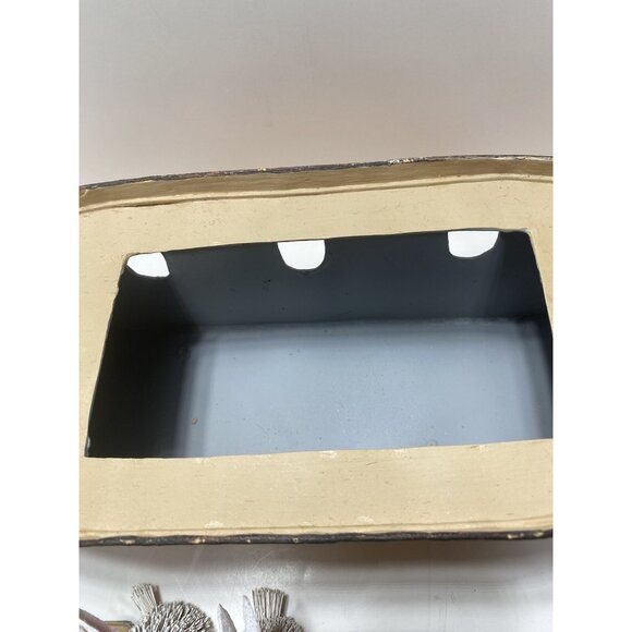 Noah’s Ark Tin boat Ark with Animals and ladder Decoration Brand New - Picture 11 of 15